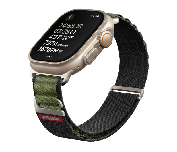 SKINARMA Kobu Apple Watch Ultra 49/45/44mm olive - 1316955 - zdjęcie 3